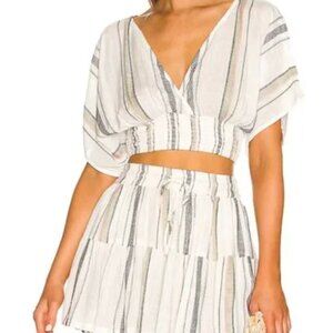 L space top and skirt set (NEW top, worn bottom)